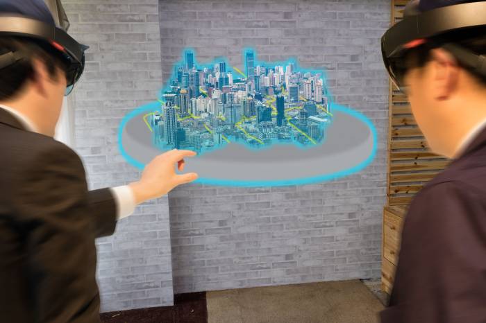 ERP software for mixed reality