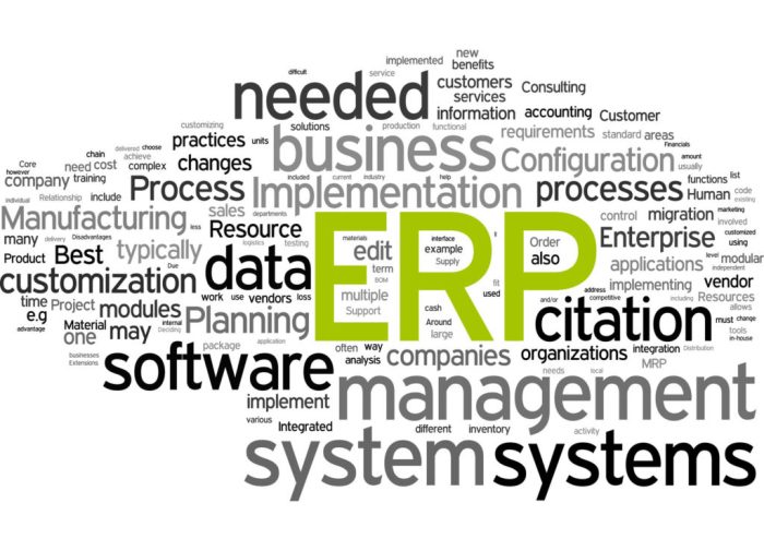 ERP system updates