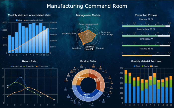 ERP software for dashboards tools