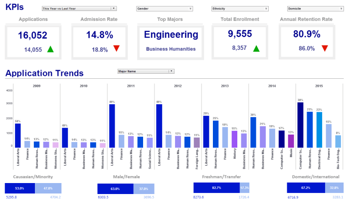 ERP software for key performance indicators