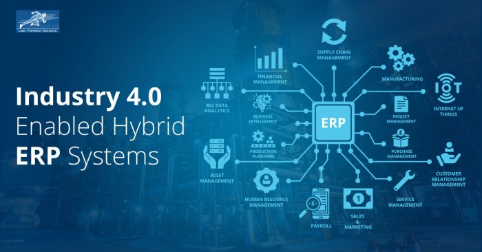 ERP software for hybrid services tools