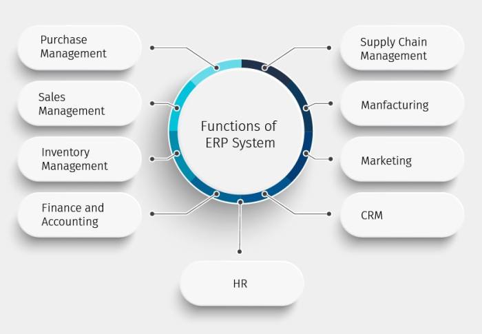 ERP software for security tools